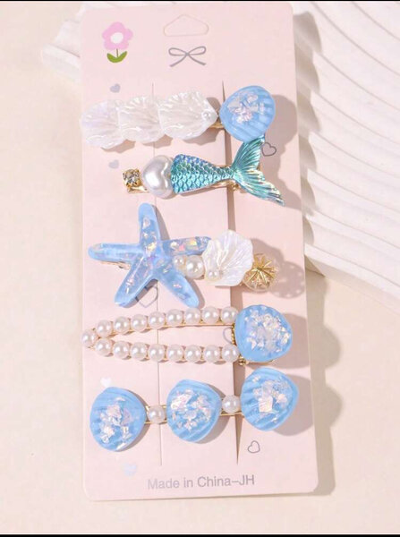 Épingles à cheveux florales colorées