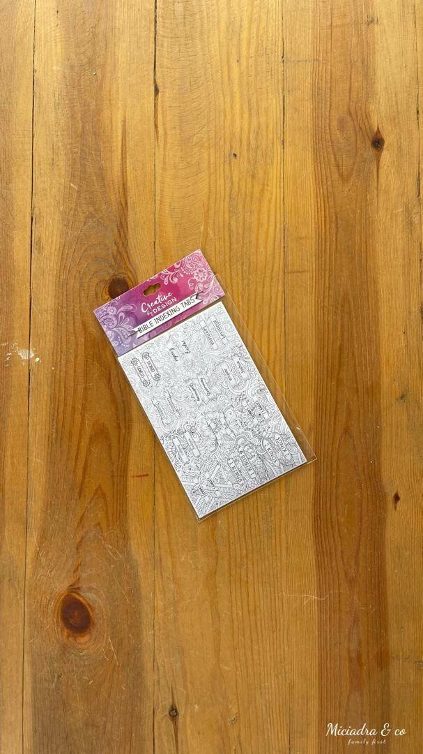 Coloring Bible Index Tabs (Anglais)