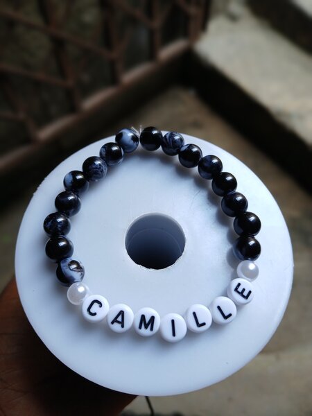 Bracelet personnalisé en perle