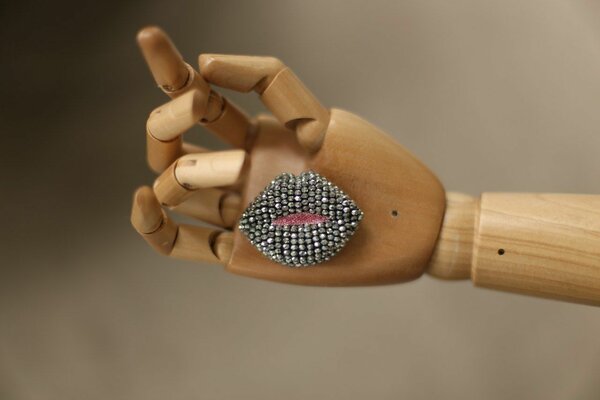 Брошь губки