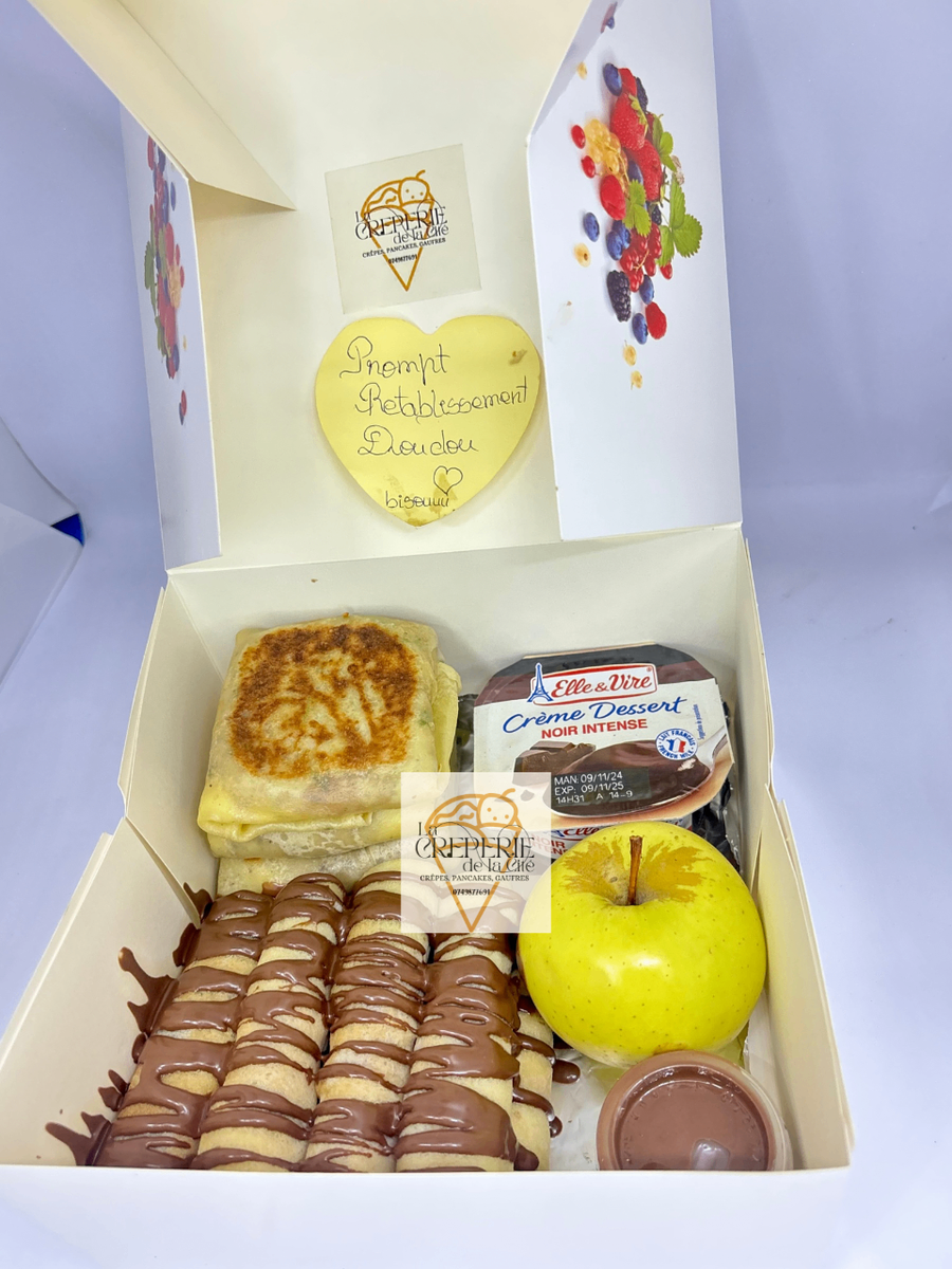 Box de crêpes  sucrées/ salées