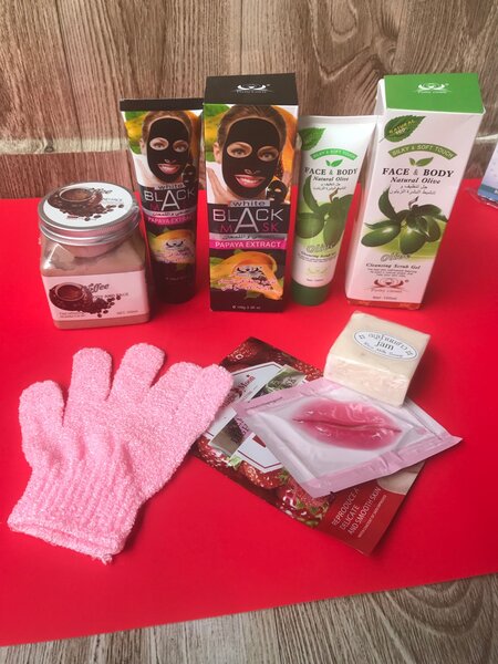 Coffret beauté visage et corps