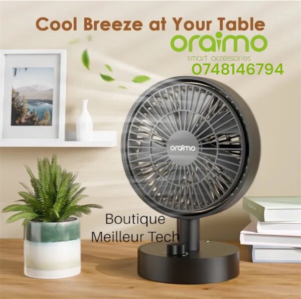Oraimo Ventilateur Rechargeabl