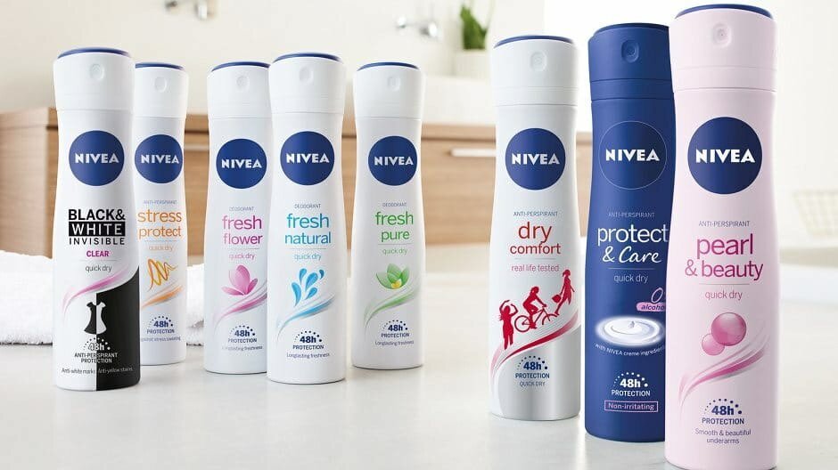 Nivea Deodorants