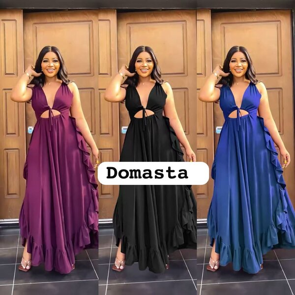 Robe longue élégante Domasta