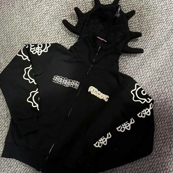 Sweat shirt glow gang noir