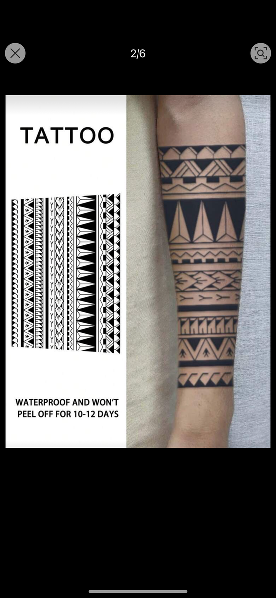 Tatouage Temporaire Étanche