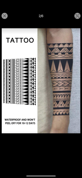 Tatouage Temporaire Étanche