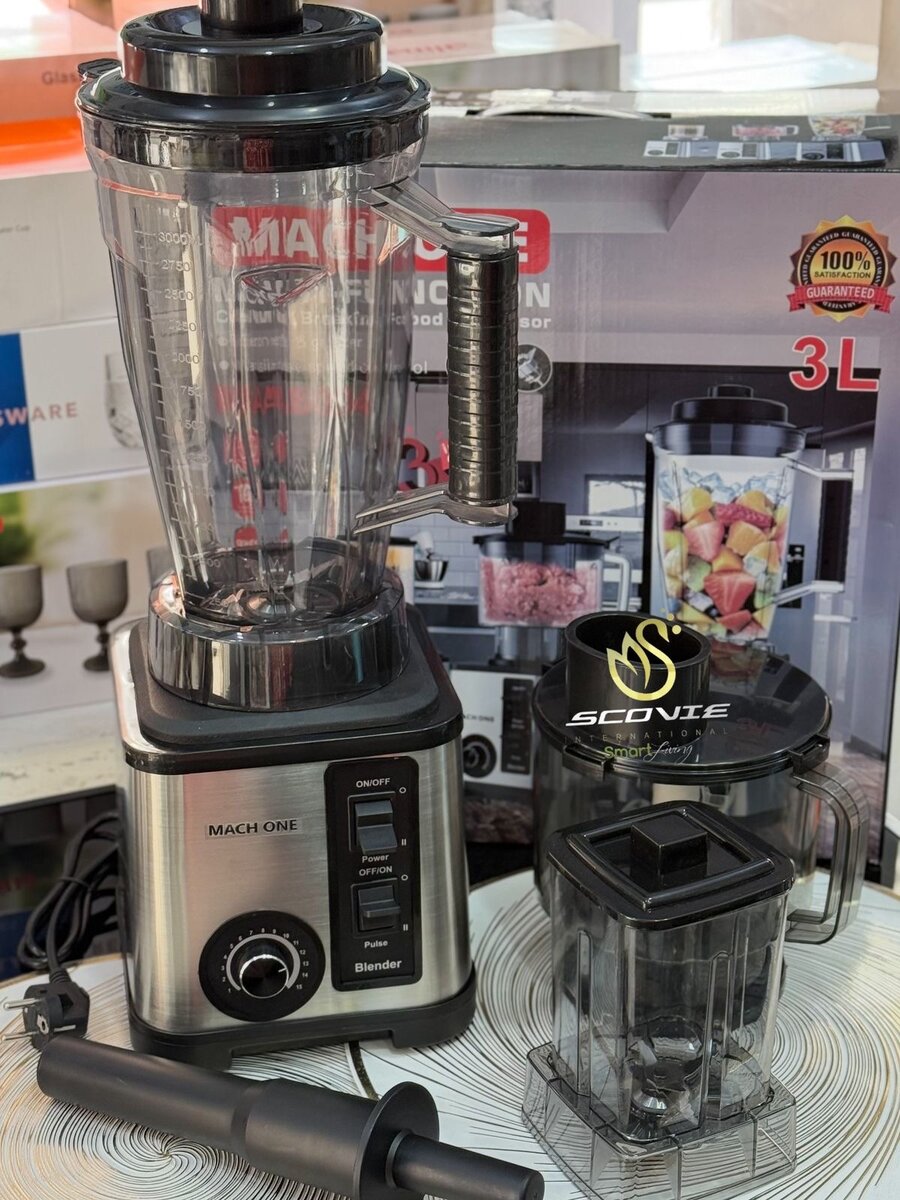 Mixeur Blender Puissant Inox