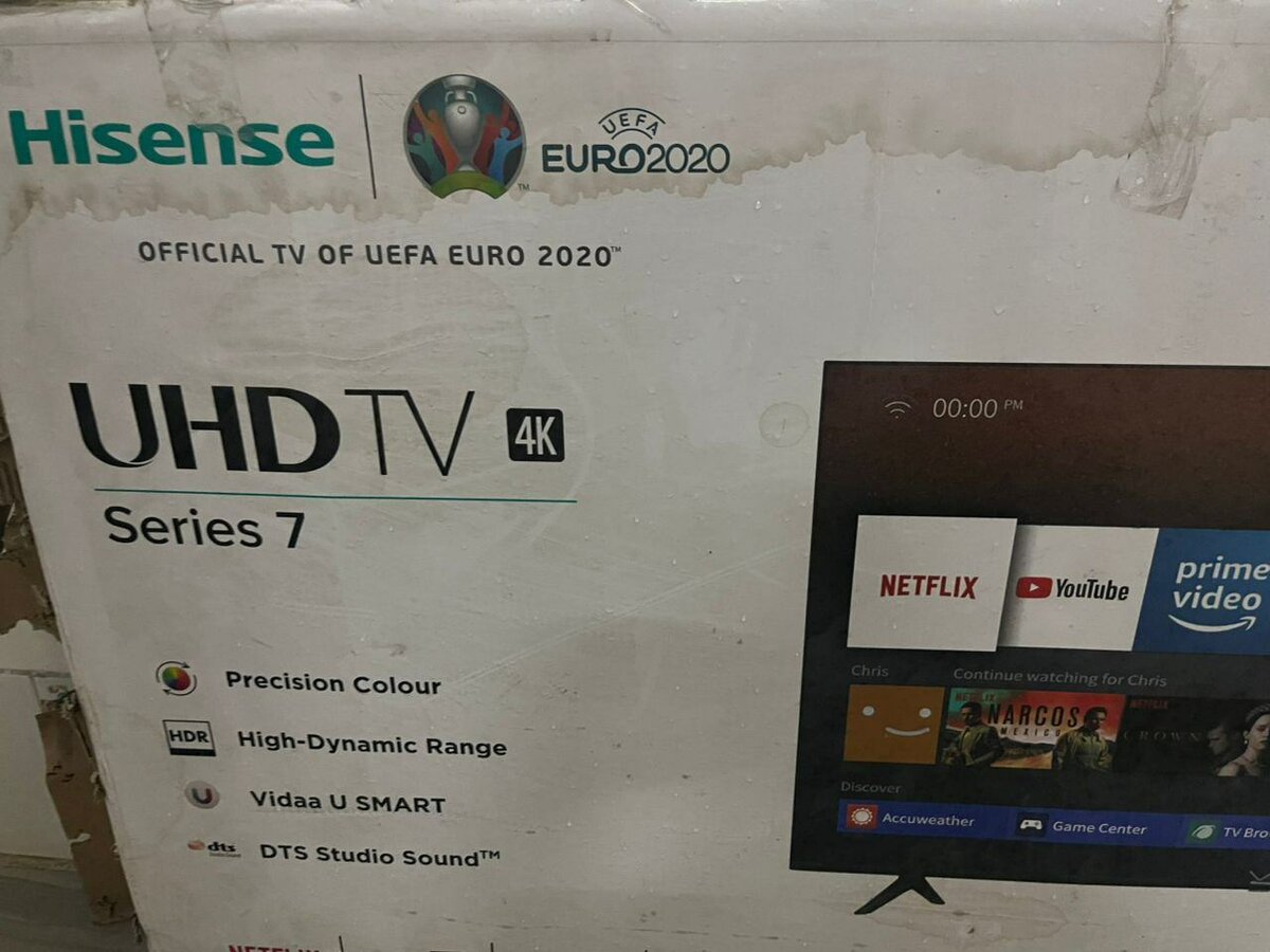 TV UHD 4K Hisense 58"