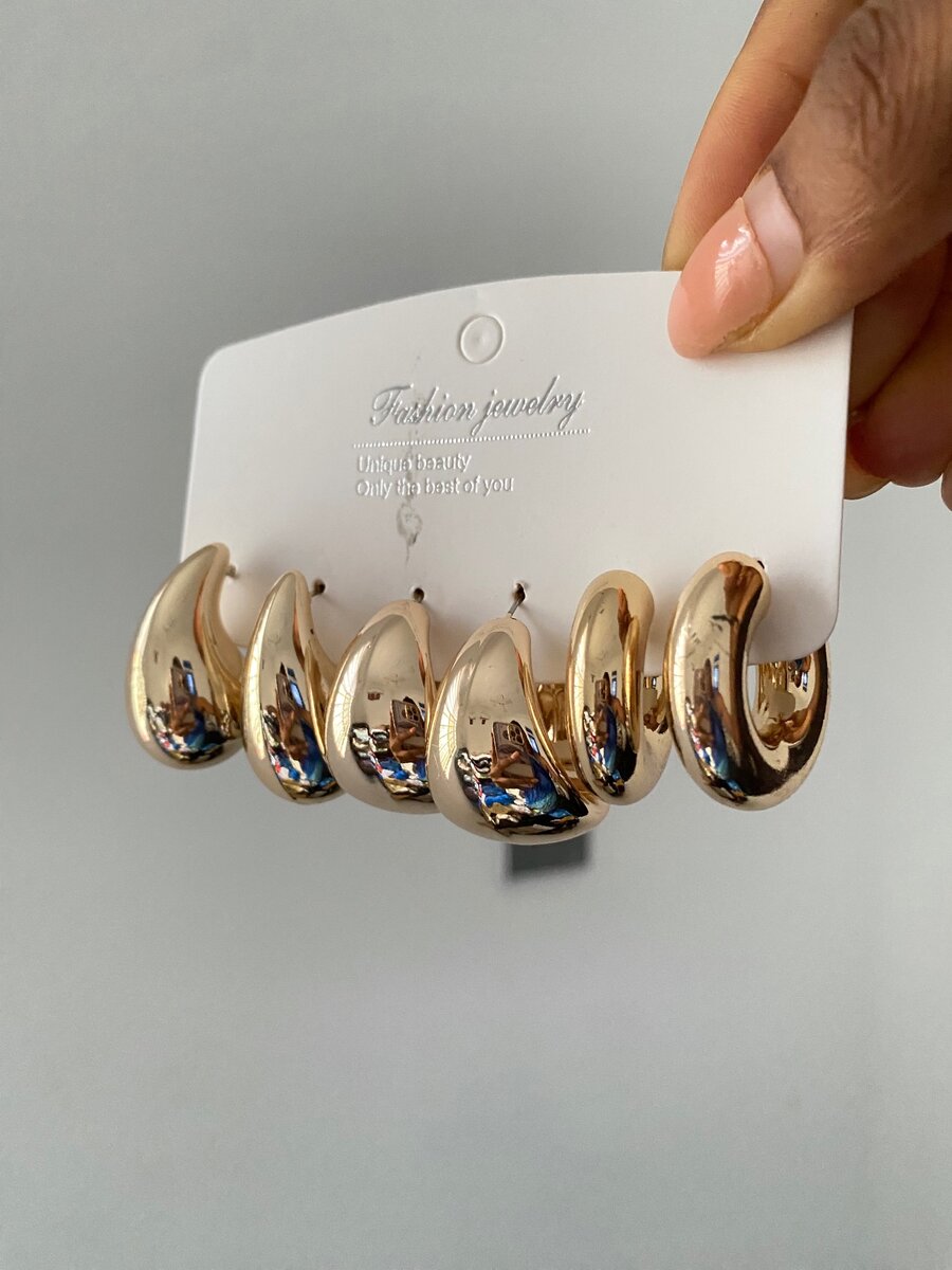 3 in 1  statement earring set