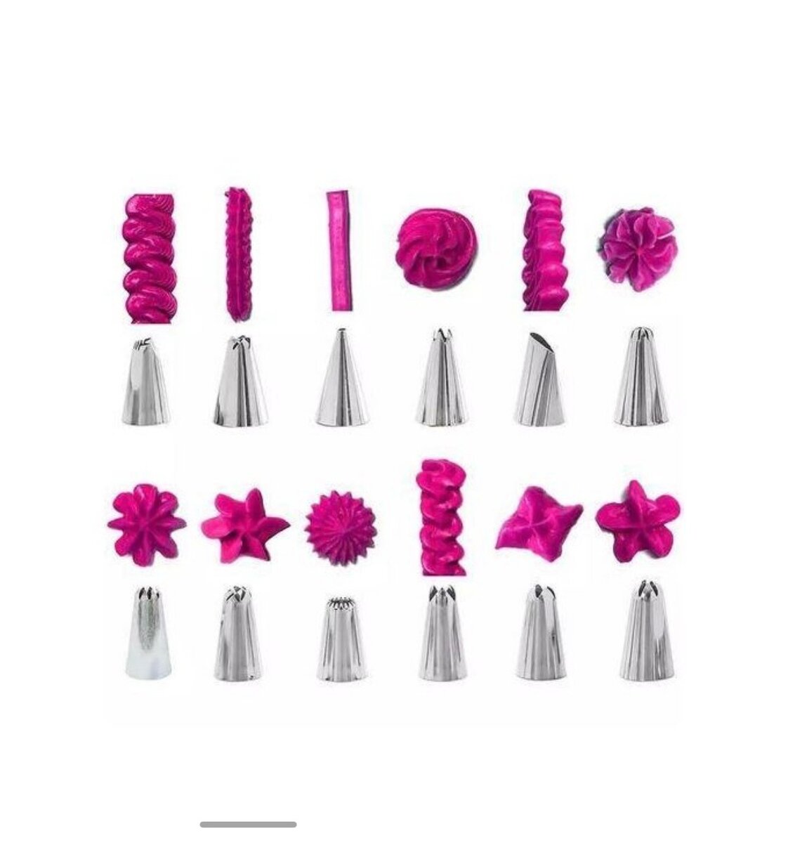 Set de décoration gâteau 83 pièces