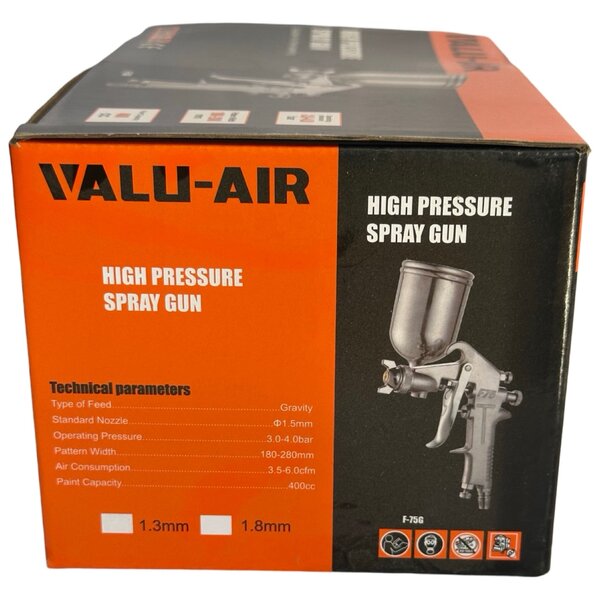 Valu-air high pressure spray gun