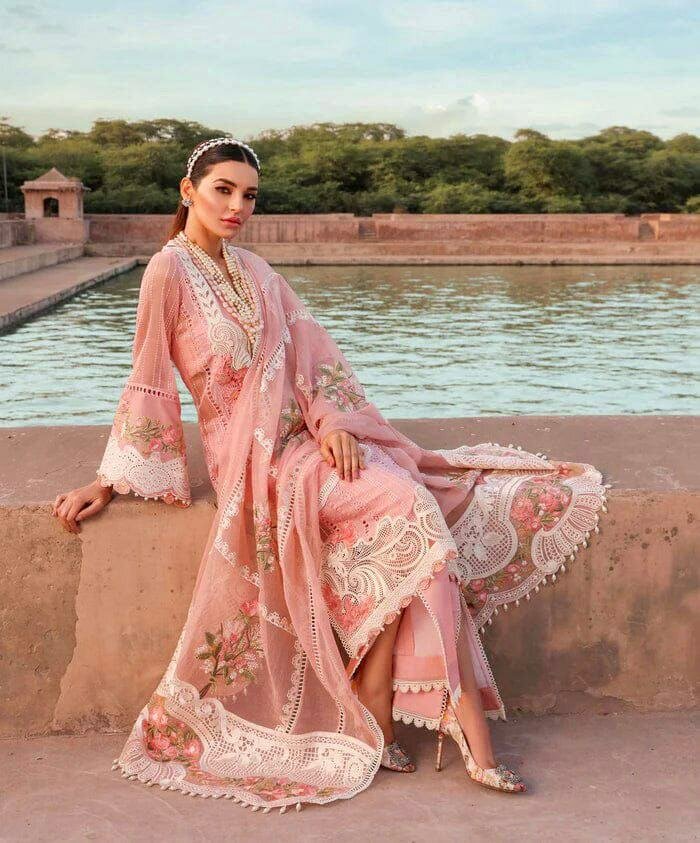 3 pcs women's unstitched summer collection