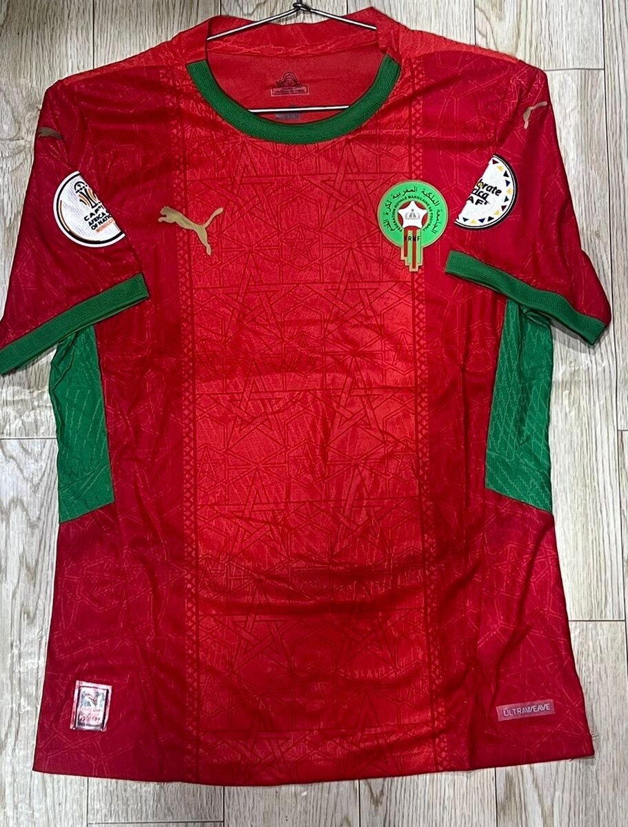 Maillot du Maroc