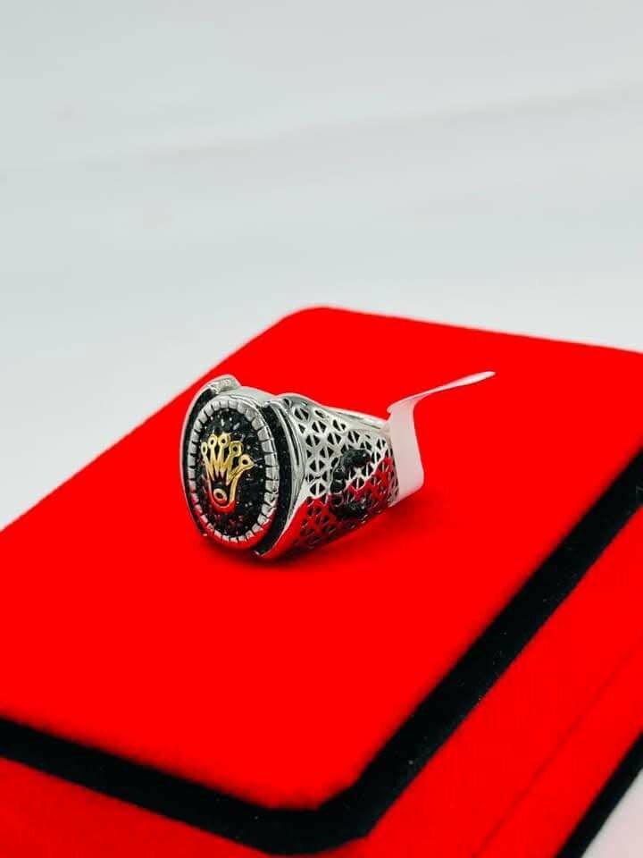 Bague or plaqué inoxydable et durable