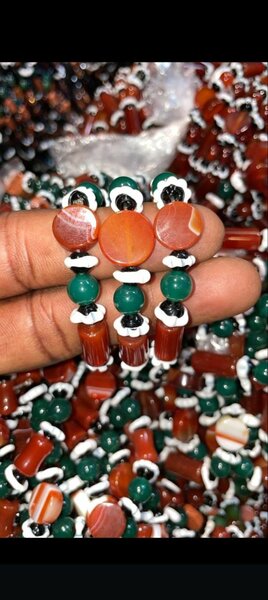 Bracelets en perles ethniques colorées