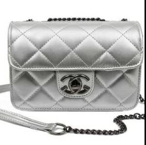 Stylish women's handbag grey