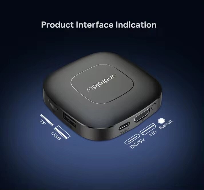 Mortal T1 Android 14 TV Box