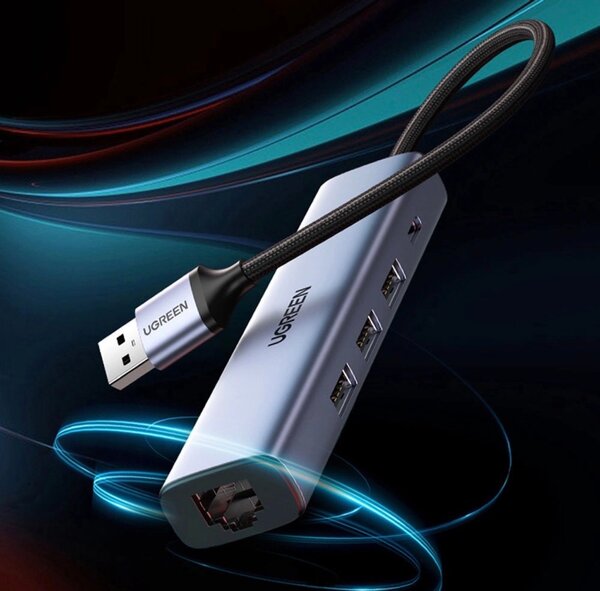 UGREEN Hub USB avec Ethernet