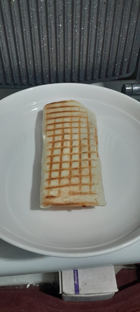 Wrap grillé savoureux