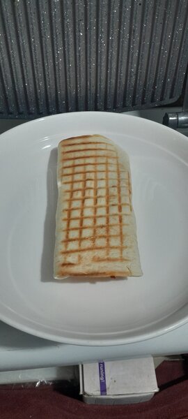 Wrap grillé savoureux