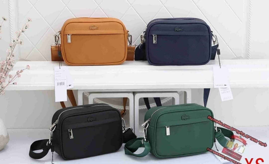 Sacs bandoulière unisexes en cuir