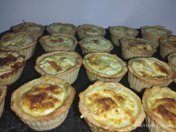 Mini quiches maison
