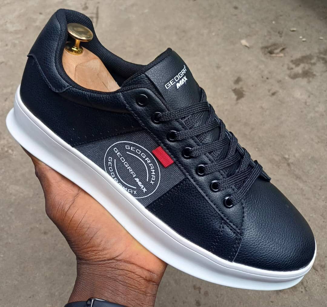 Sneakers en cuir élégants