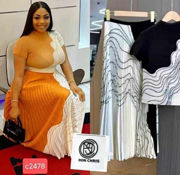 Ladies two-piece available