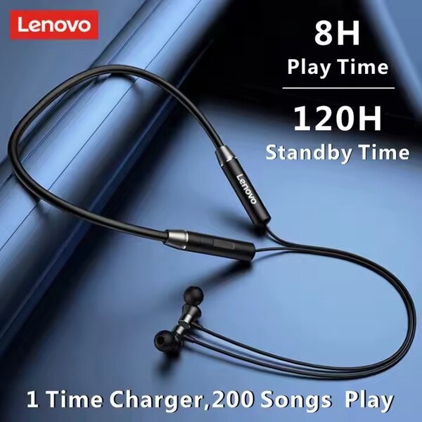 Lenovo HE05 Neckband Bluetooth Headset