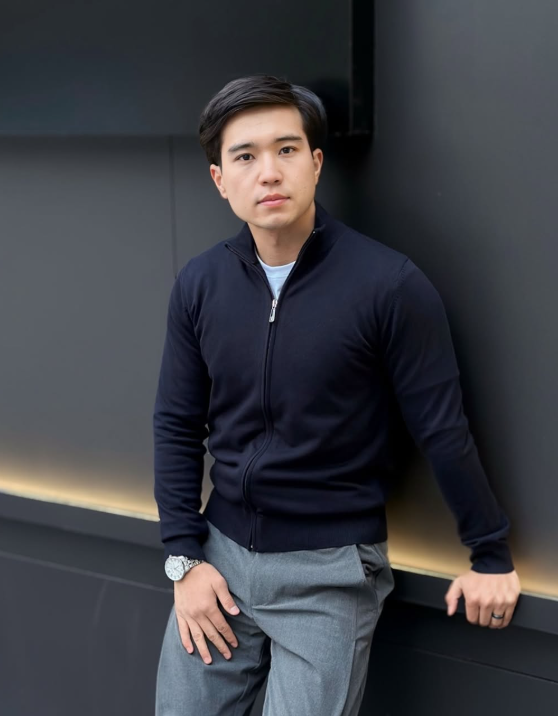 кофта черная мужская