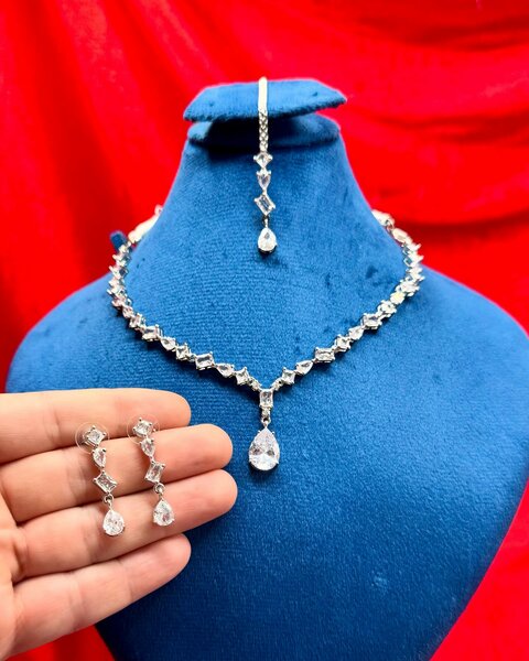 American Diamond 1 karat set