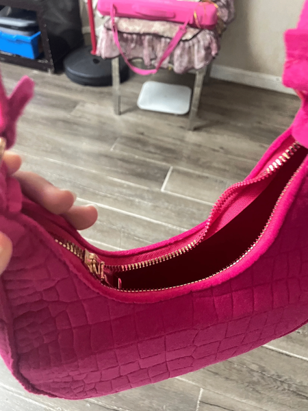Sac à main rose élégant