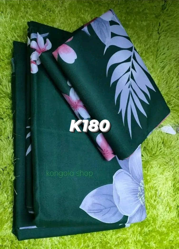 Bedsheets with print 100% cotton Double size 4pieces