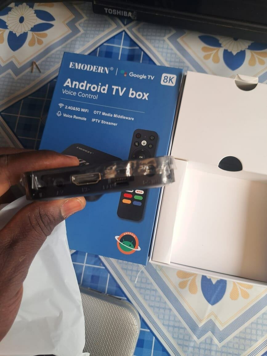 BOX TV ANDROID Z1 128 GIGAS