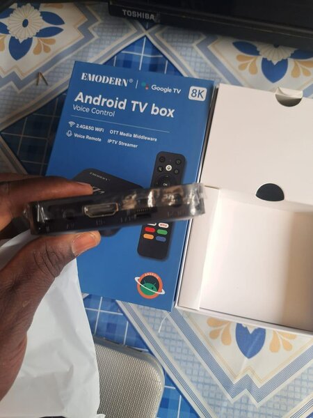 BOX TV ANDROID Z1 128 GIGAS