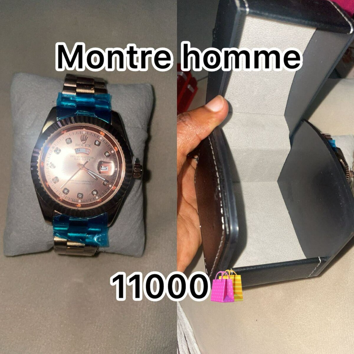 Montre élégante pour homme