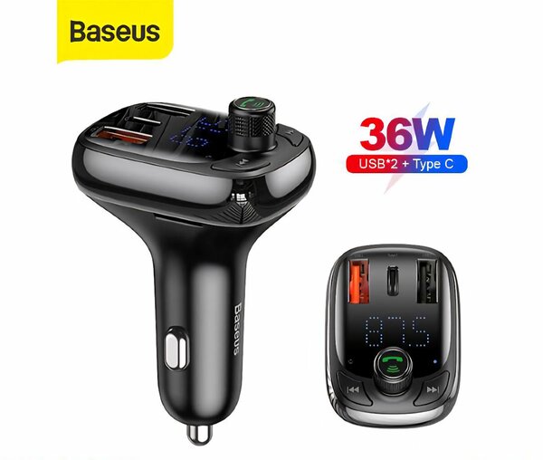 Chargeur MP3 Voiture Baseus 36W