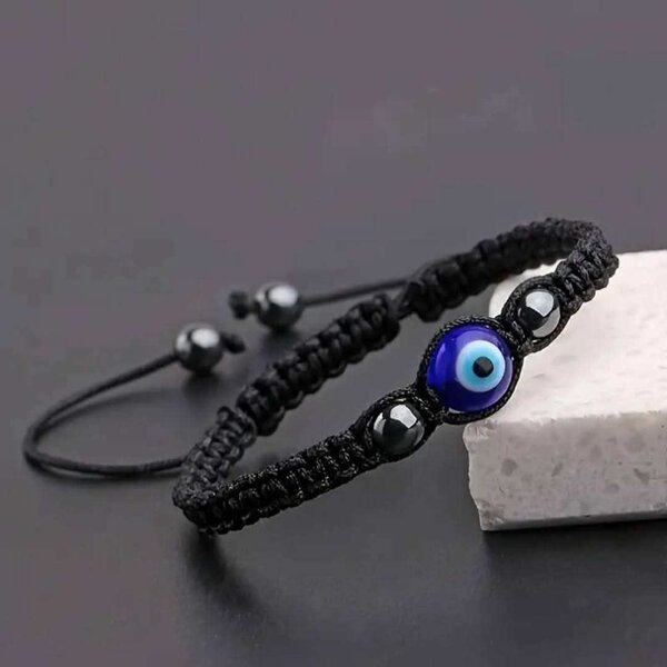 Bracelet Œil Protecteur Noir