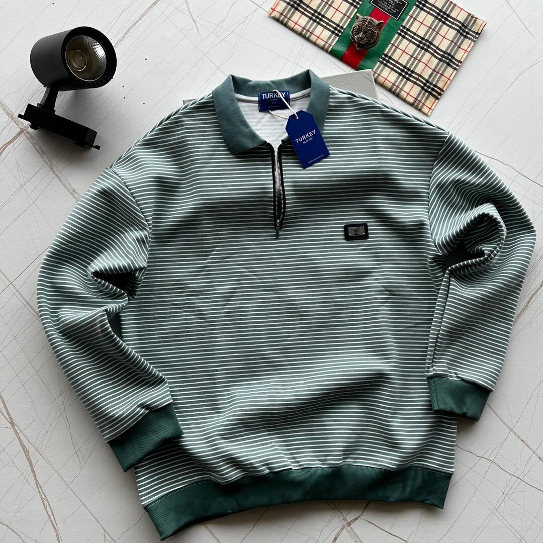 TURKEY PULLOVER WITH POLAR NECK