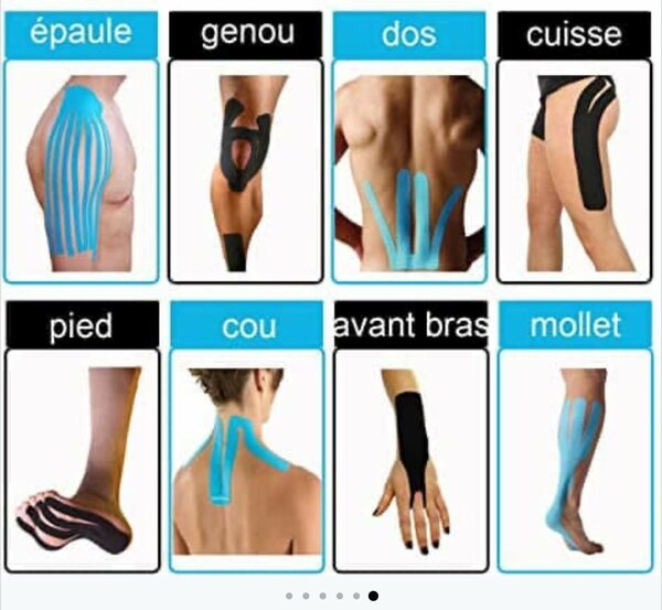 Ruban Kinésiologique Sportif