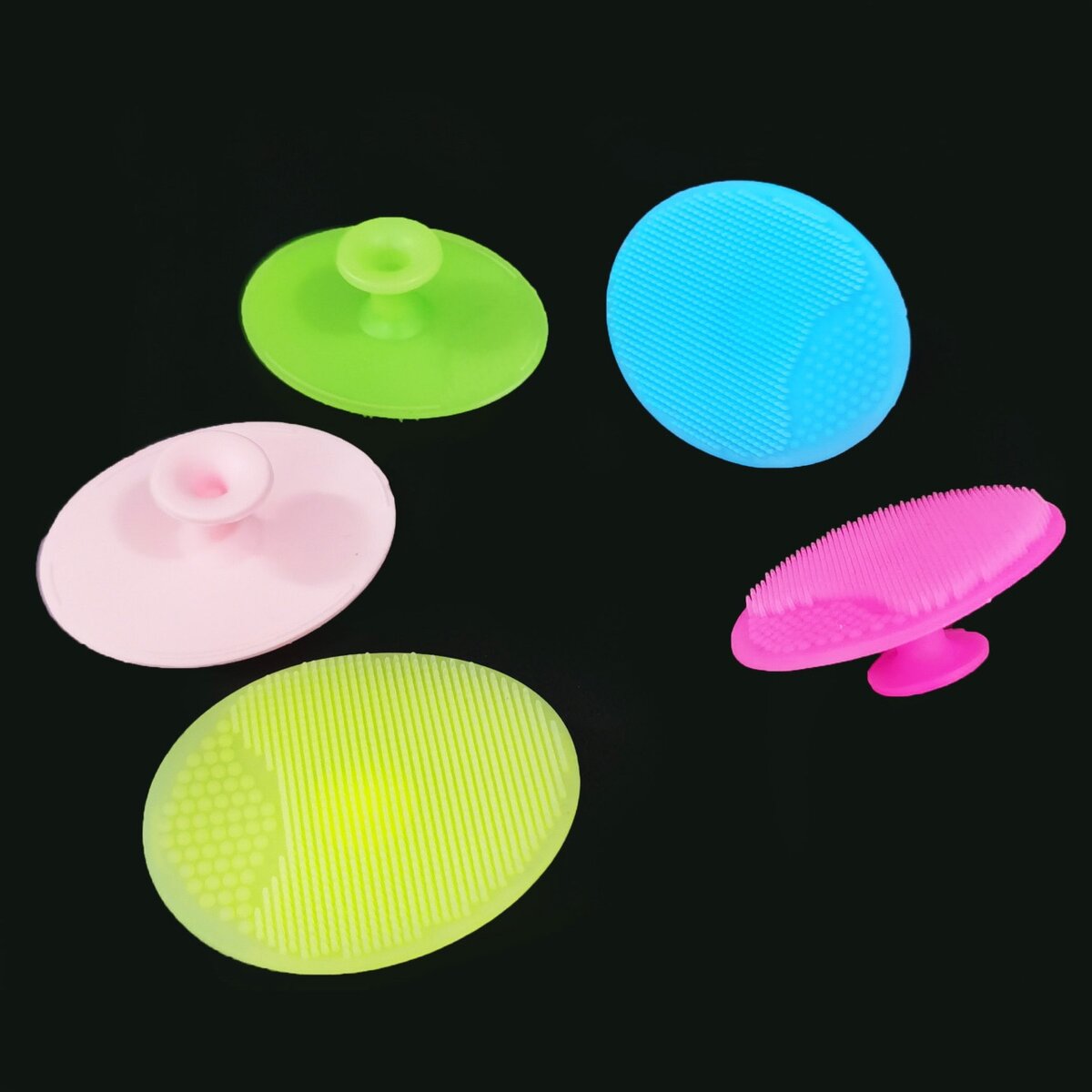 Silicon face scrub brush