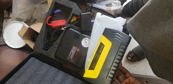 JUMP START AND TIRE PUMP