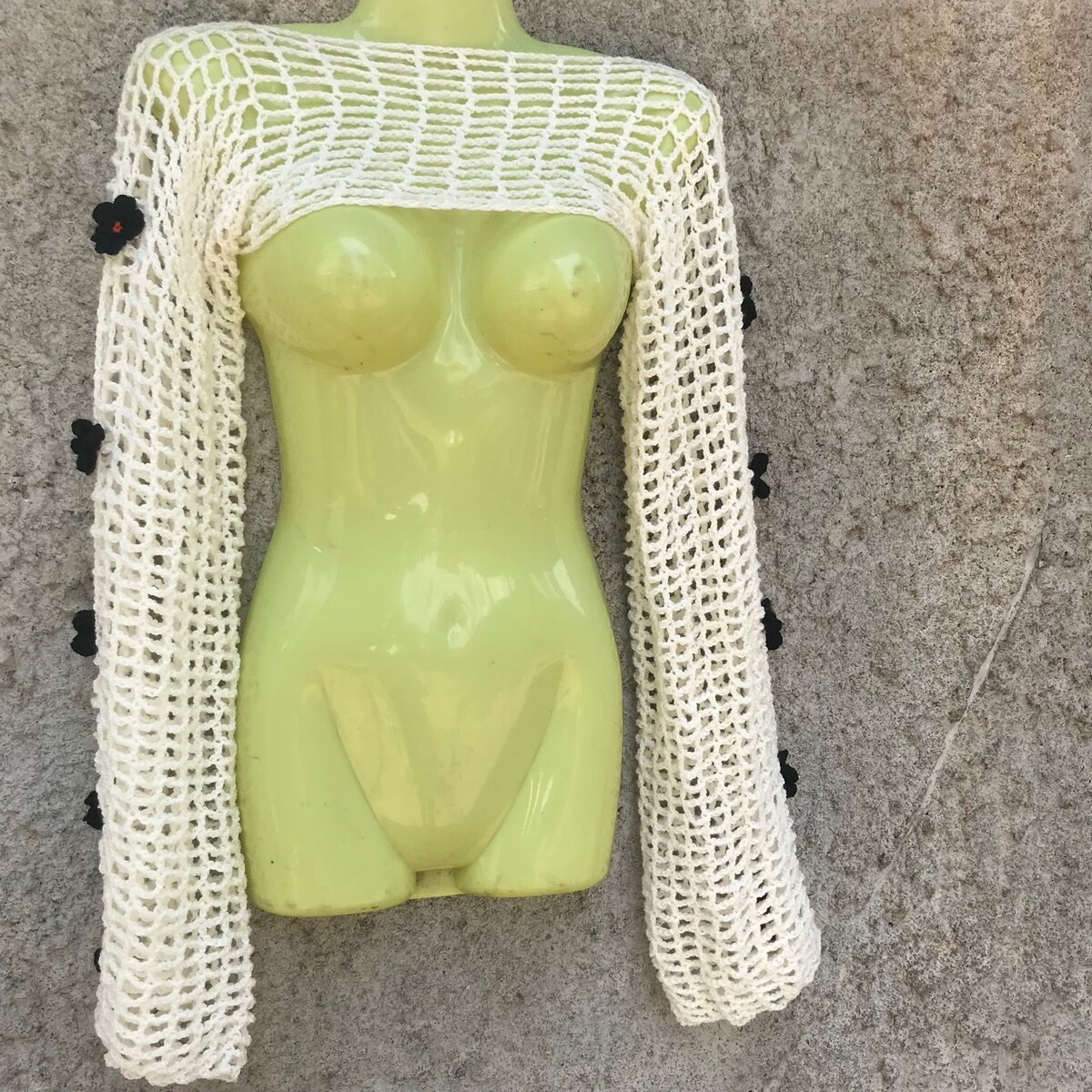 Jupe+Boléro crochet floral