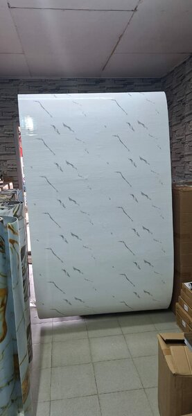 Papier Peint Effet Marbre Blanc