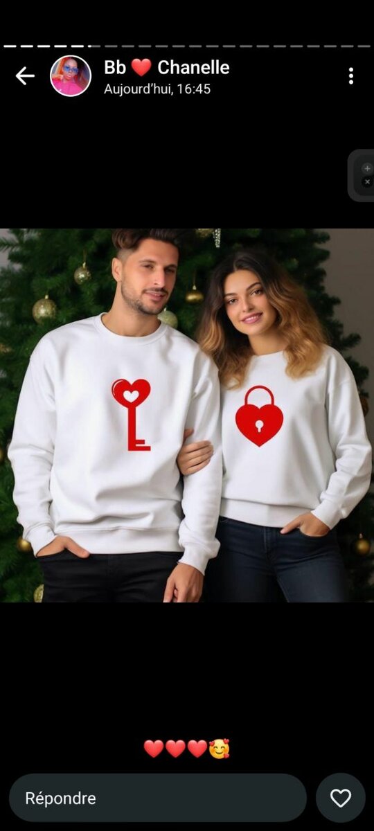 Ensemble pour couple. 7000/l'un et couple 12000