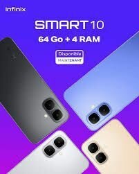 Infinix Smart 10 64Go 4RAM