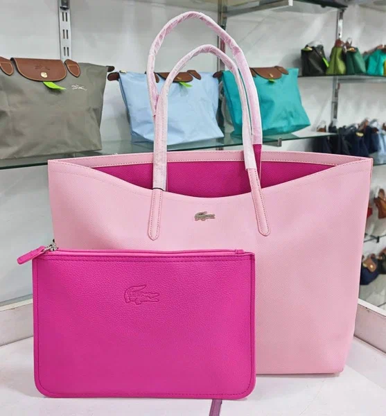 Grand sac à main rose chic