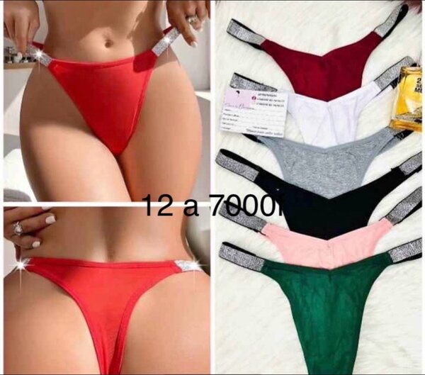 Lot de Culottes en Dentelle et Microfibre